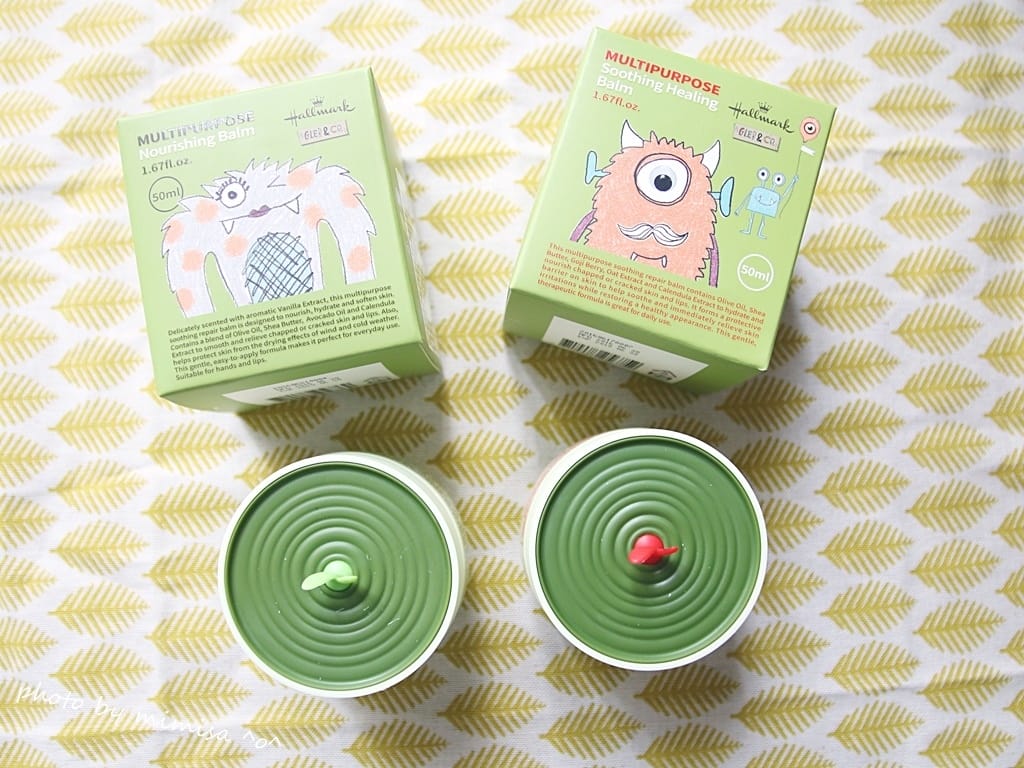 [BABY] Hallmark怪獸派對自然之萃香草&酪梨萬用舒緩膏&枸杞&燕麥萬用修護膏。讓寶寶養成好肌膚