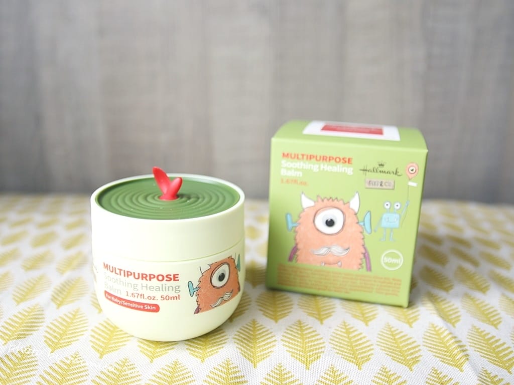 [BABY] Hallmark怪獸派對自然之萃香草&酪梨萬用舒緩膏&枸杞&燕麥萬用修護膏。讓寶寶養成好肌膚