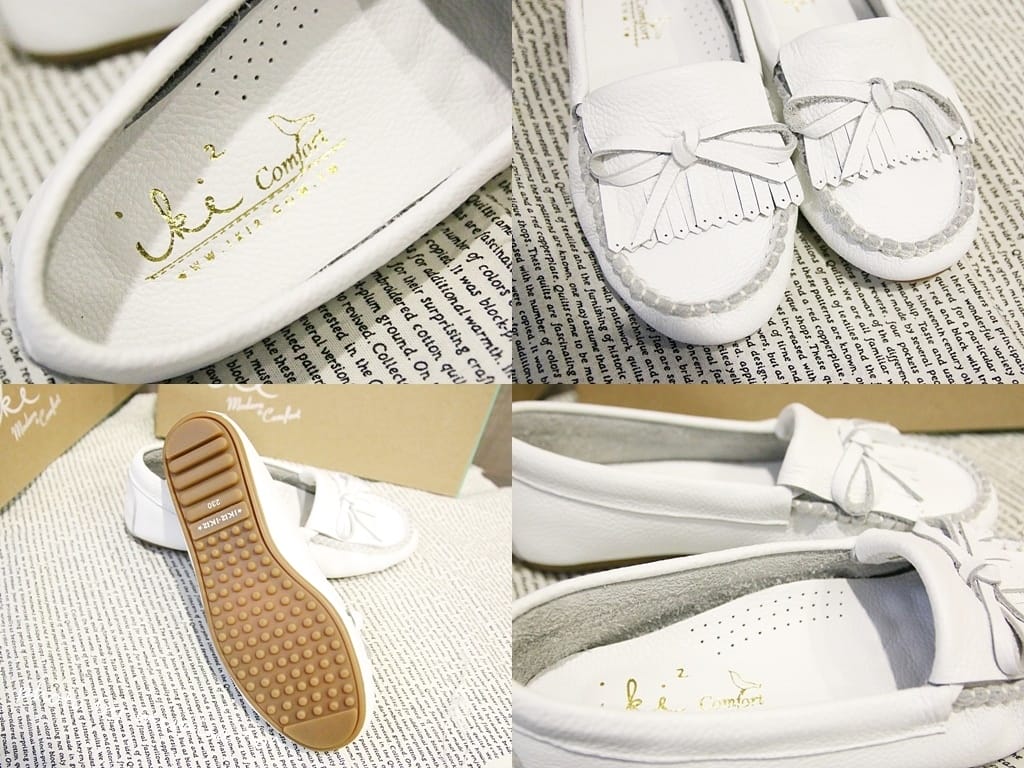 [鞋子] iki2真皮莫卡辛豆豆鞋。讓我漫步雲端的兩雙舒適又漂亮的鞋款分享