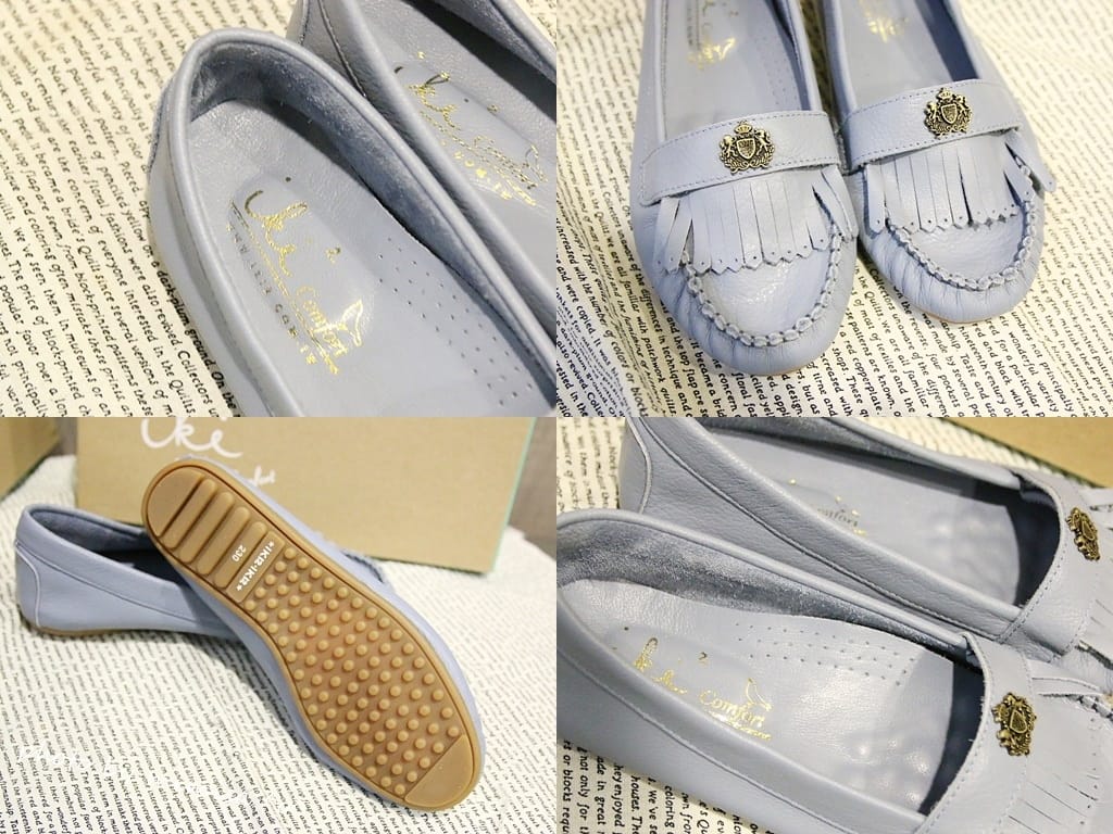[鞋子] iki2真皮莫卡辛豆豆鞋。讓我漫步雲端的兩雙舒適又漂亮的鞋款分享