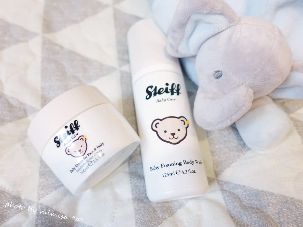[BABY] Steiff泡泡洗、營養霜。讓媽咪寶寶都愛的沐浴護膚品