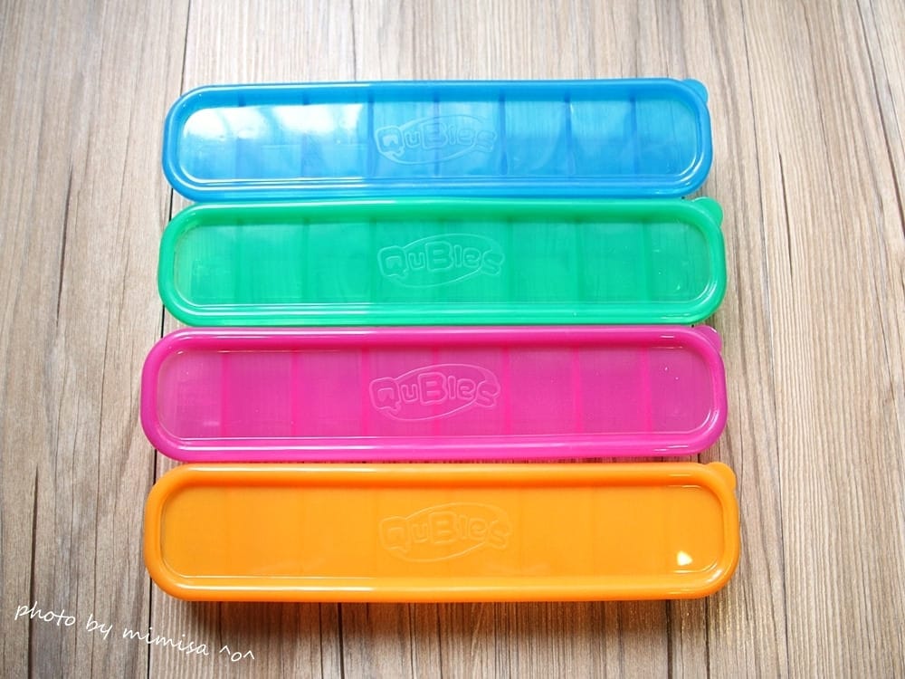 [BABY] 澳洲Qubies食物冷凍分裝盒。讓媽咪省時省力又省心的副食品推薦好物