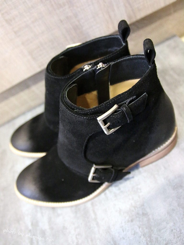 [鞋子] Michael Kors麂皮扣環短靴。SHOPBOP