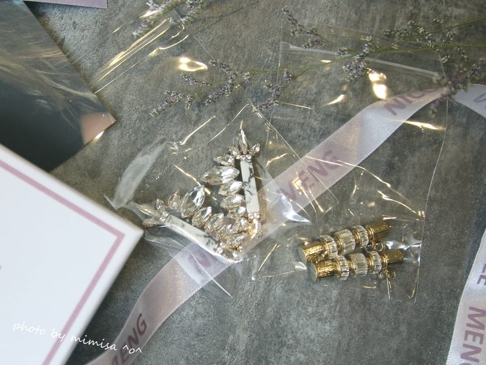 [飾品] 洛杉磯 NICOLE MENG 耳環。讓耳朵成為閃亮亮的主角