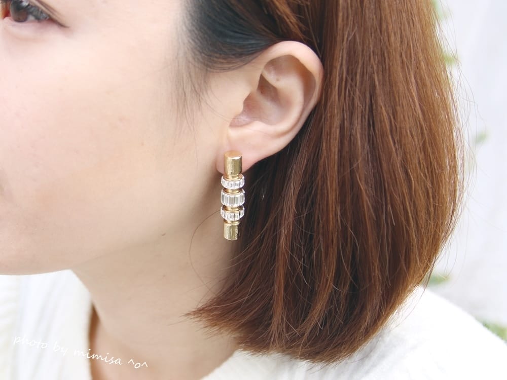 [飾品] 洛杉磯 NICOLE MENG 耳環。讓耳朵成為閃亮亮的主角