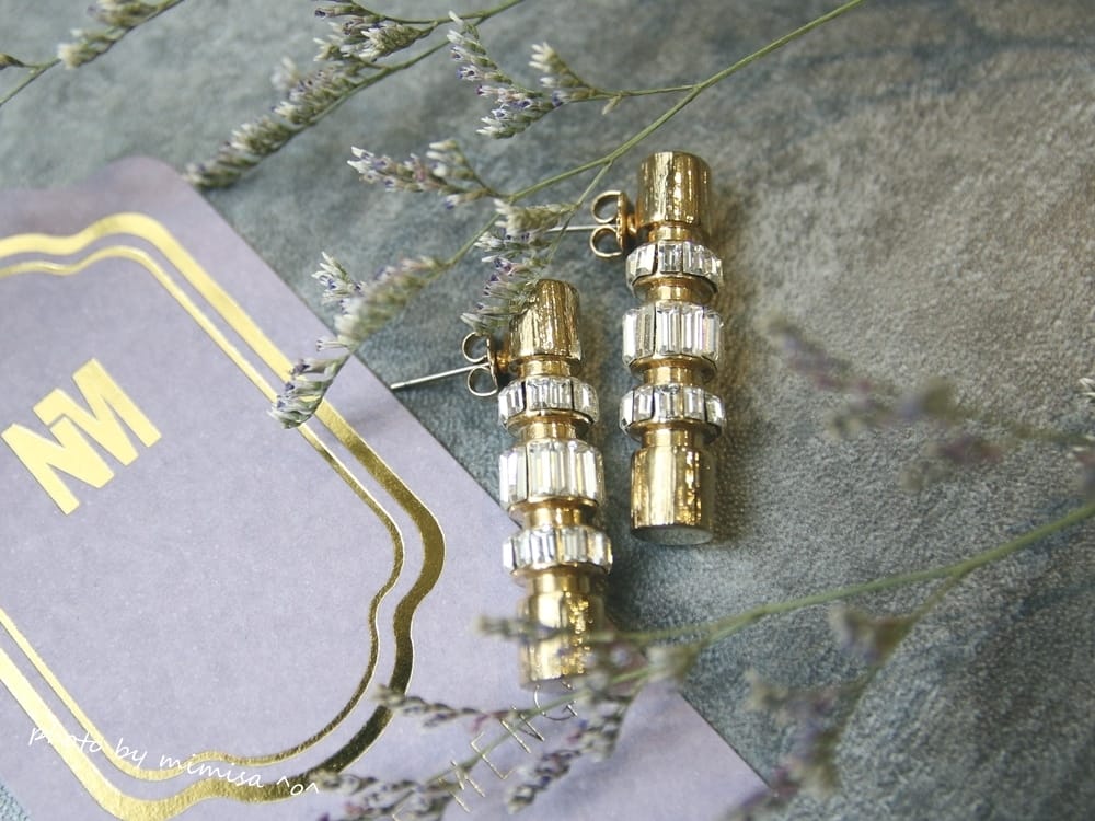 [飾品] 洛杉磯 NICOLE MENG 耳環。讓耳朵成為閃亮亮的主角