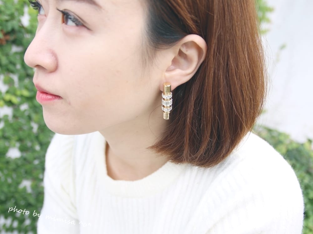 [飾品] 洛杉磯 NICOLE MENG 耳環。讓耳朵成為閃亮亮的主角
