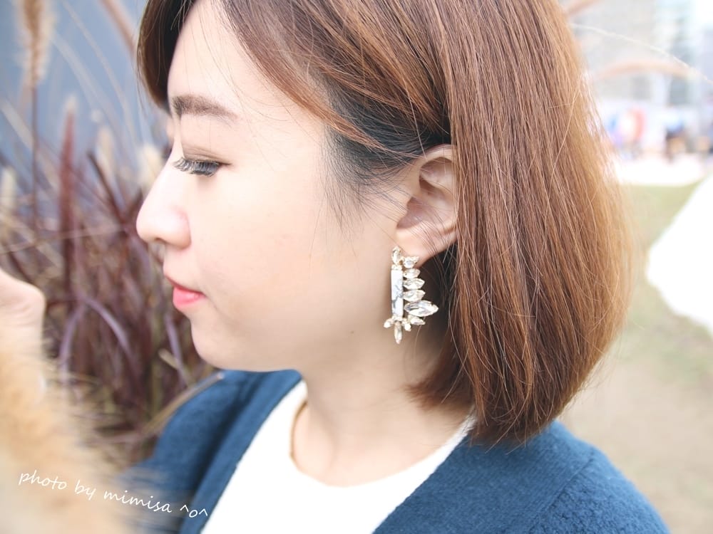 [飾品] 洛杉磯 NICOLE MENG 耳環。讓耳朵成為閃亮亮的主角