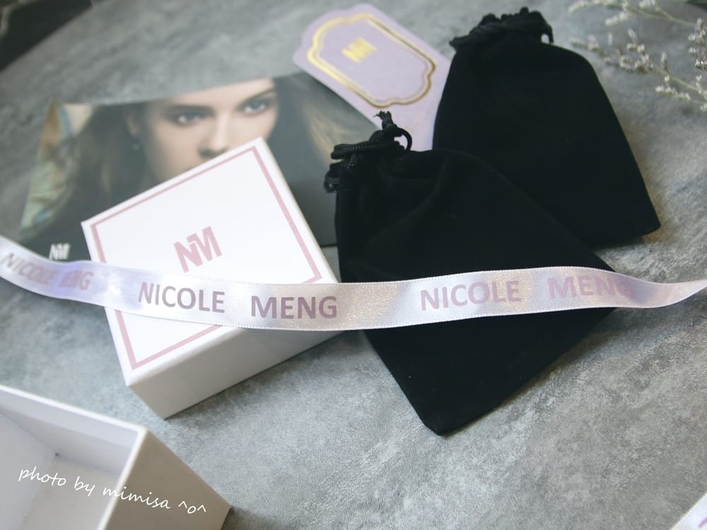 [飾品] 洛杉磯 NICOLE MENG 耳環。讓耳朵成為閃亮亮的主角