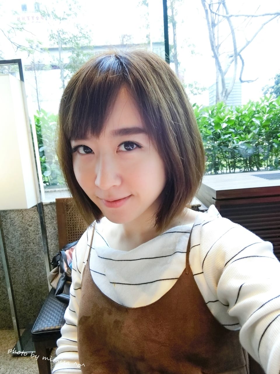 [髮型] 台北東區激賞髮型。一次就愛上的CPF離子護和霧感藍綠色調的染髮