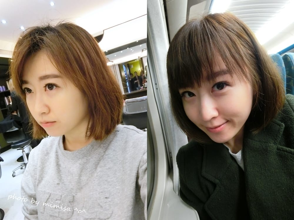 [髮型] 台北東區激賞髮型。一次就愛上的CPF離子護和霧感藍綠色調的染髮