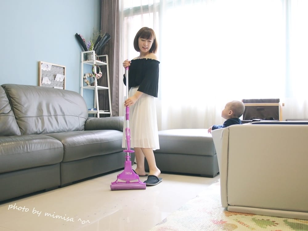 [居家] 驅塵氏吸水膠棉拖。讓寶寶有個乾淨舒適的居家環境