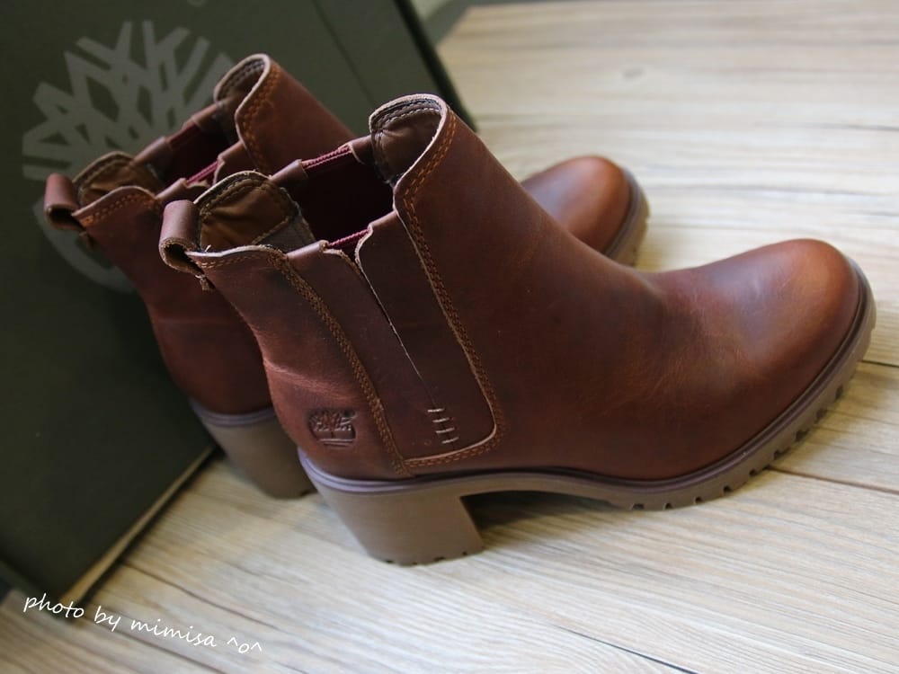 [鞋子] Timberland 棕色高跟短靴。好穿又好搭的冬季必備款ASOS