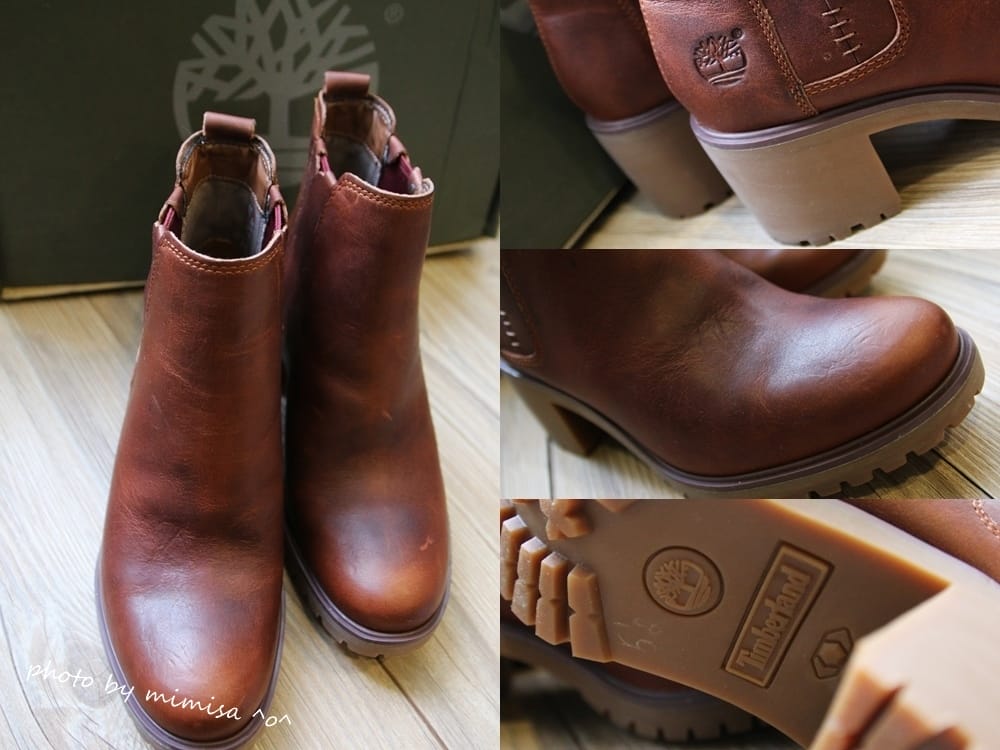 [鞋子] Timberland 棕色高跟短靴。好穿又好搭的冬季必備款ASOS