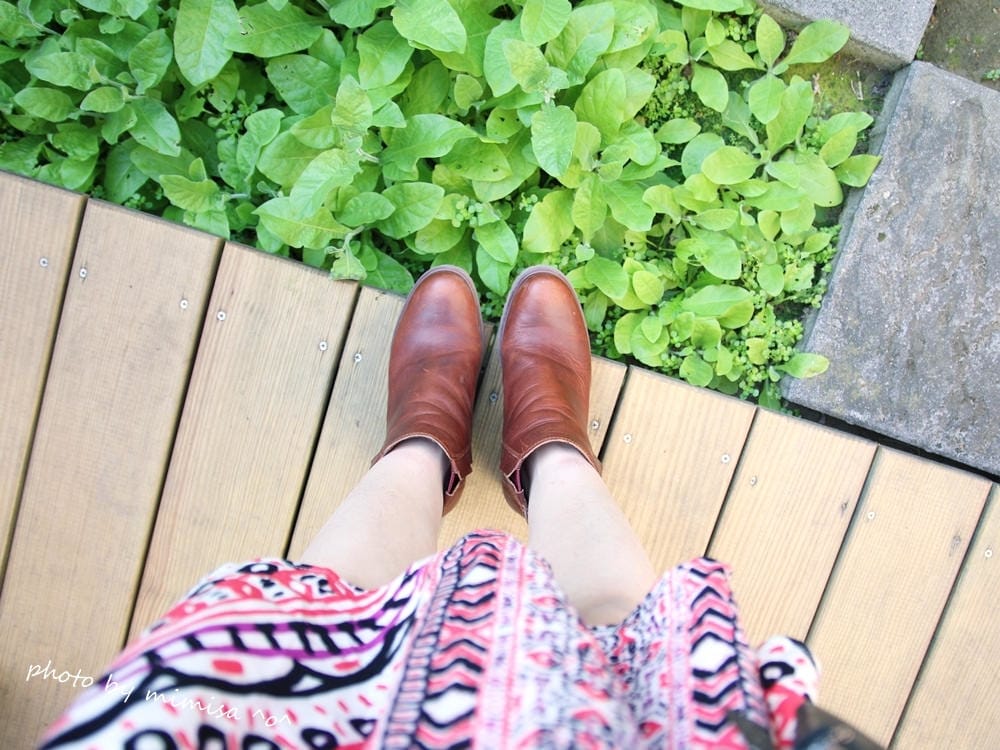 [鞋子] Timberland 棕色高跟短靴。好穿又好搭的冬季必備款ASOS