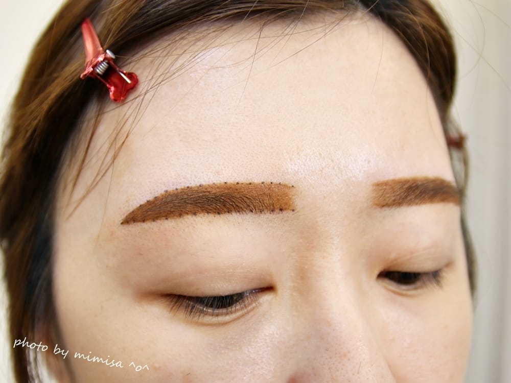[眉毛] 新竹Ginny Studio 半永久眉毛 霧眉。我終於天天都有彩妝師幫我畫的眉毛了!!!