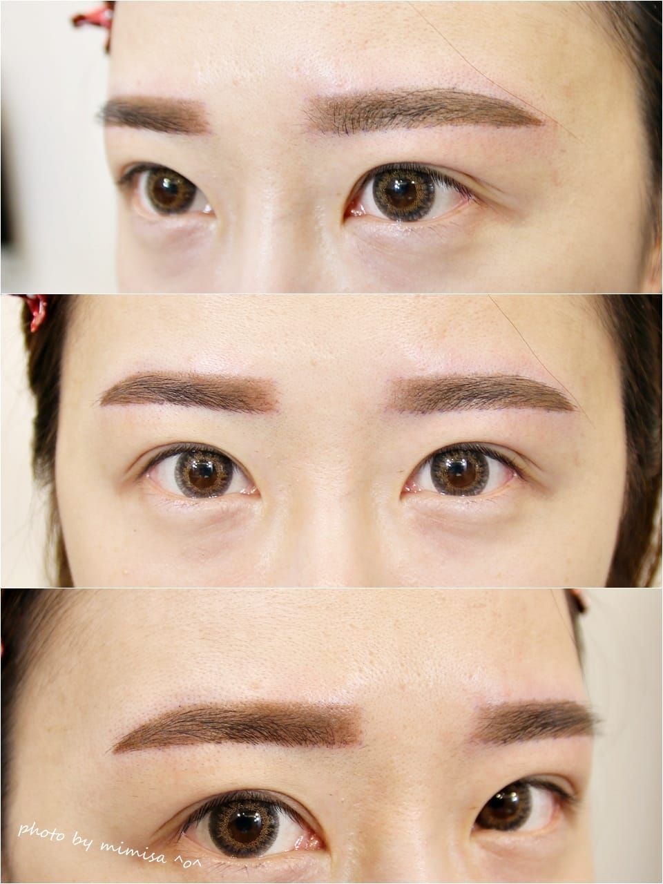 [眉毛] 新竹Ginny Studio 半永久眉毛 霧眉。我終於天天都有彩妝師幫我畫的眉毛了!!!