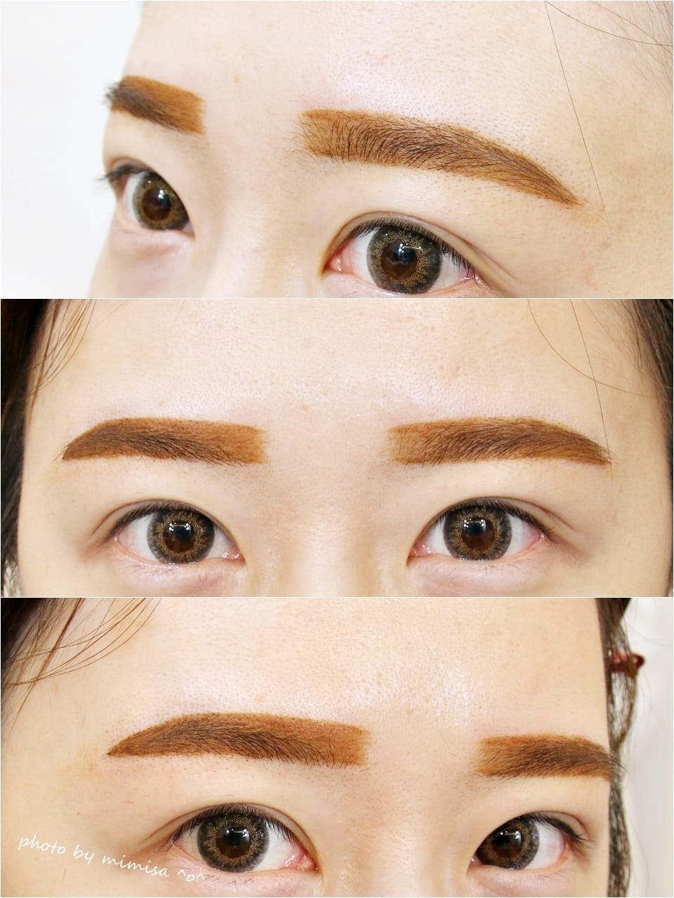 [眉毛] 新竹Ginny Studio 半永久眉毛 霧眉。我終於天天都有彩妝師幫我畫的眉毛了!!!