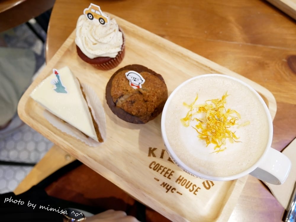 [下午茶] 新光三越A11 KIEHL’S COFFEE HOUSE。一起來品嘗令人舒壓療癒的金盞花拿鐵