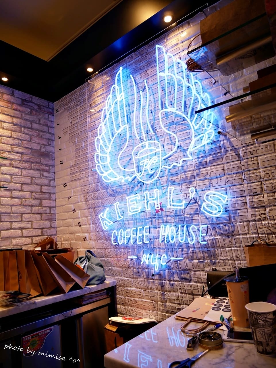 [下午茶] 新光三越A11 KIEHL’S COFFEE HOUSE。一起來品嘗令人舒壓療癒的金盞花拿鐵