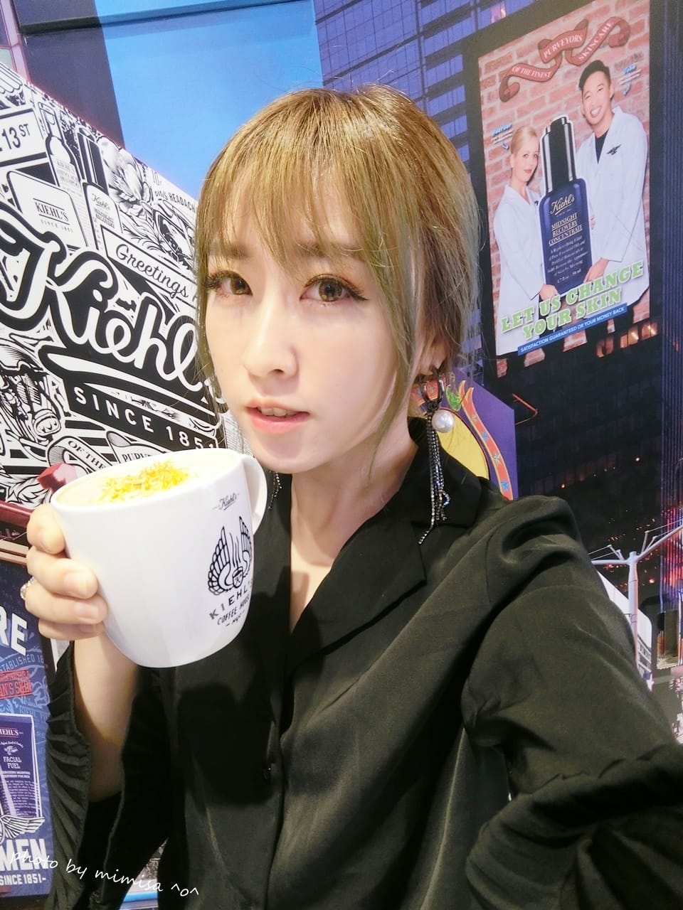 [下午茶] 新光三越A11 KIEHL’S COFFEE HOUSE。一起來品嘗令人舒壓療癒的金盞花拿鐵