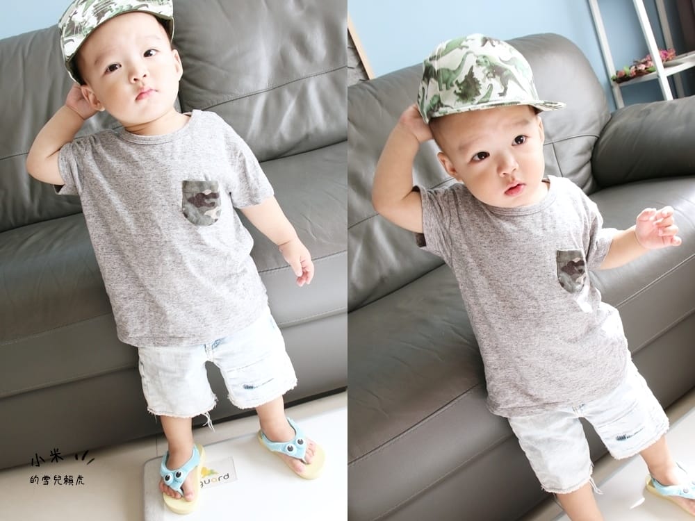 [BABY] Huhu夏季穿搭第2集。But是去年1歲多的夏季~