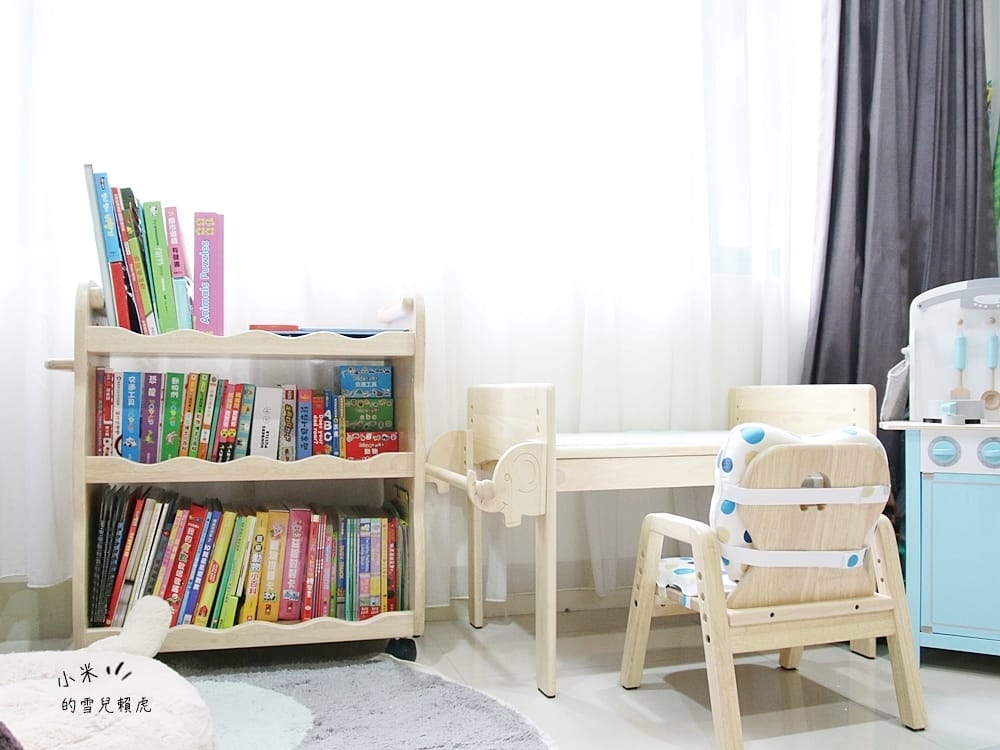 [BABY] MesaSilla幼兒實木家具。養成寶寶閱讀的好習慣~