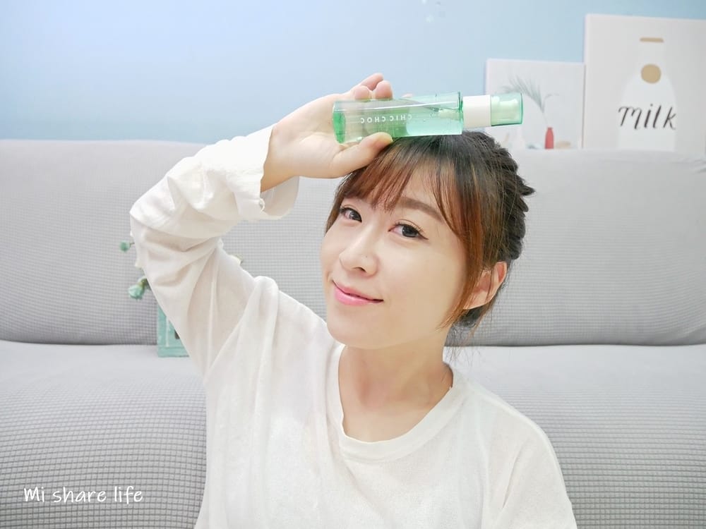 CHIC CHOC植萃舒活菁華液-使用後 CHIC CHOC植萃舒活菁華液-使用後