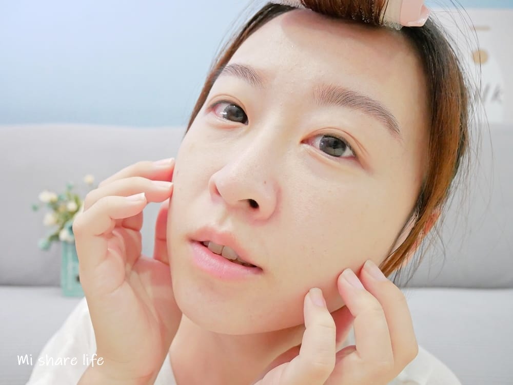 C CHOC植萃舒活洗顏皂霜-使用後 C CHOC植萃舒活洗顏皂霜-使用後