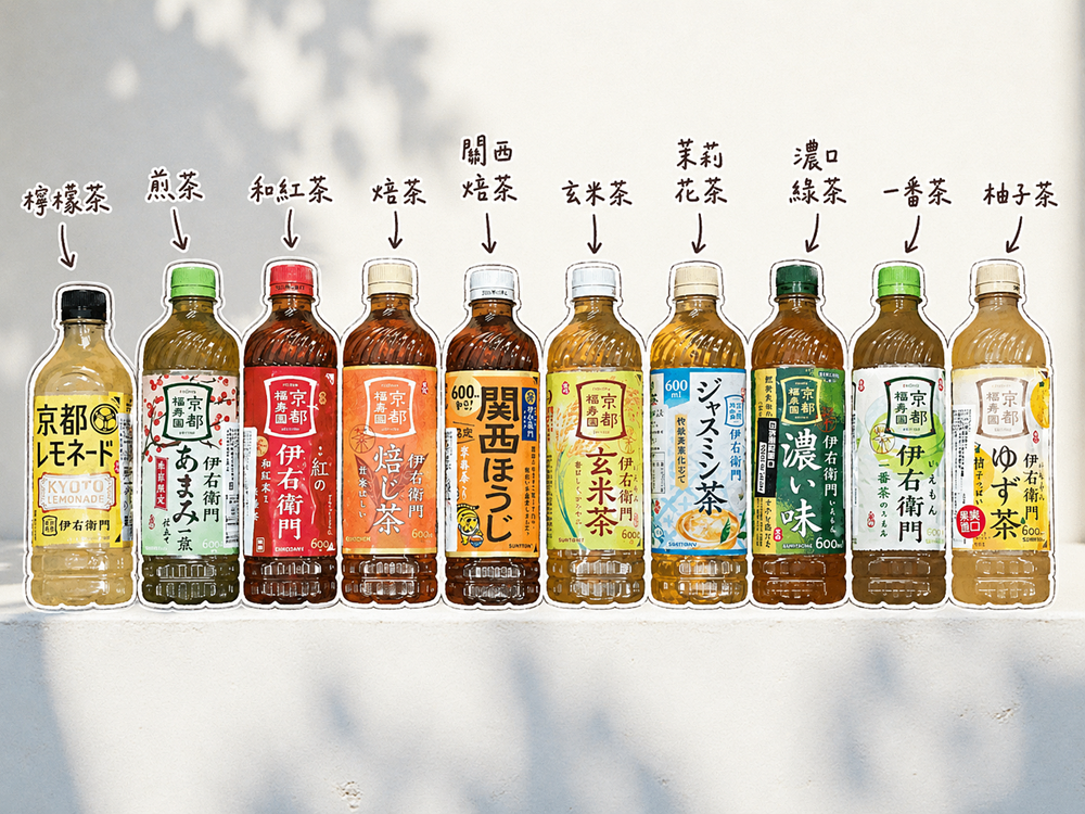 日本瓶裝茶品牌 – 三得利伊右衛門、可口可樂綾鷹 - 第2張圖 日本瓶裝茶品牌 – 三得利伊右衛門、可口可樂綾鷹